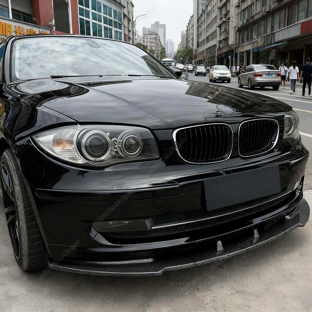 

For BMW 1 Series E81 E82 E87 E88 LCI Standard Model 2007-2011 ABS Tuning Car Front Bumper Lip Spoiler Spiltter Diffuser Body Kit