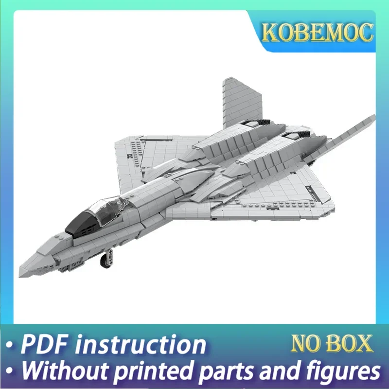 

Военная модель Moc, строительные кирпичи YF-23, черная вдова II, технология истребителя, модульные блоки, подарки, рождественские игрушки, наборы «сделай сам», сборка