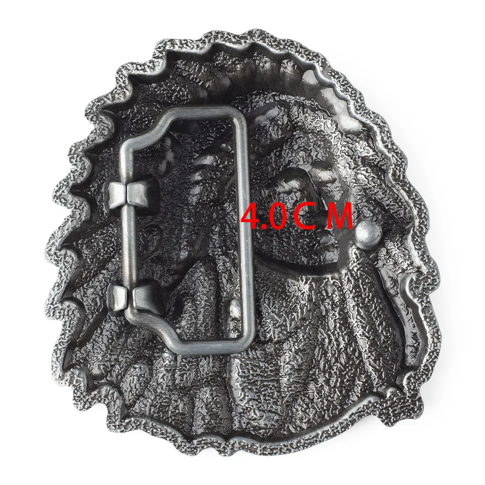 Cheapify Dropshipping Luxury Brand Design Alloy Metal Men Belt Buckle Fashion Ancient Indians Ebillas Para Cinturones Hombre