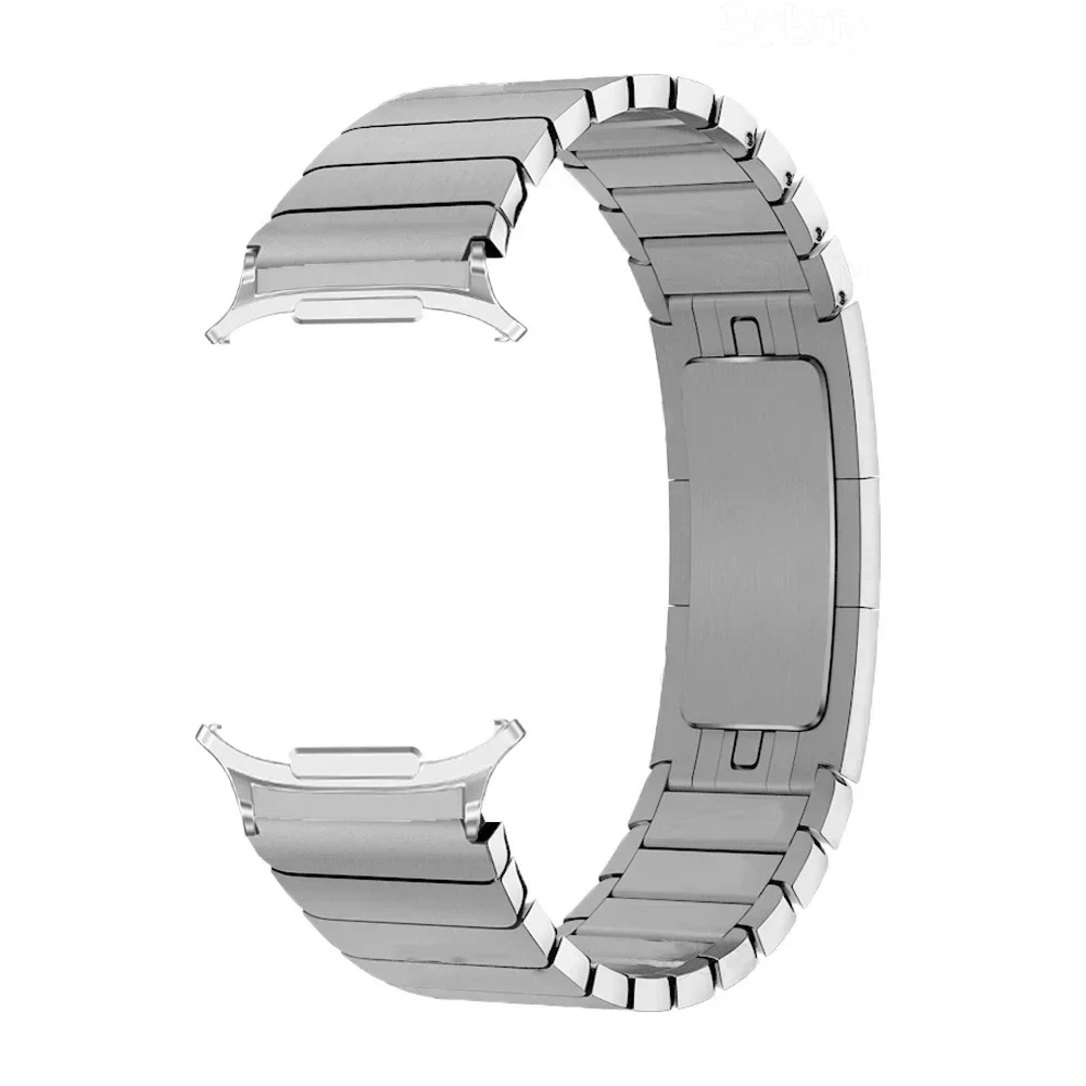 حزام معدني لساعة سامسونج جالاكسي الترا 47 ملم سوار معصم بديل عالي الجودة لساعة جالاكسي الترا سوار من الفولاذ المقاوم للصدأ