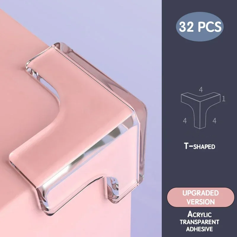 Protezioni angolari per tavoli per mobili per bambini Protezioni angolari Coperture per bordi da tavolo Protezioni per bordi anti-collisione trasparenti per bambini Sicurezza per bambini