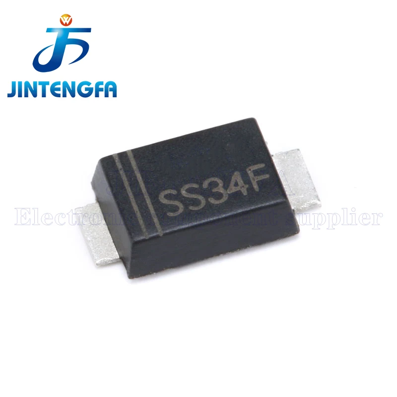 3000 Stück SS14 SS14F SS24F SS34F SS54F SMAF 1A 2A 3A 5A 40V 1KV DO-214AC SMD Schottky-Dioden Ultradünn SS24 SS34 – Detail 4