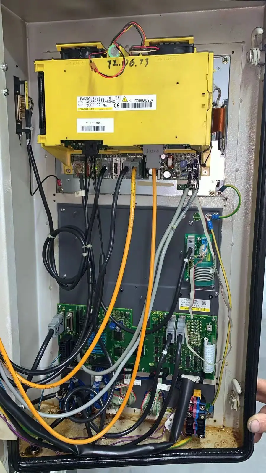 Imagem -03 - para ge Fanuc Série 18i -t -ta A02b0238-b542 Máquina Ferramenta Tela de Exibição Lcd de Controle Numérico