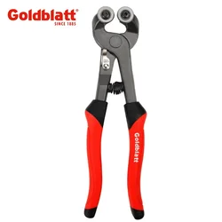 Goldblatt Double Roller Tile Plier Mosaic Cutting Plier Wheel Blades Plier Glass Cutting Nipper