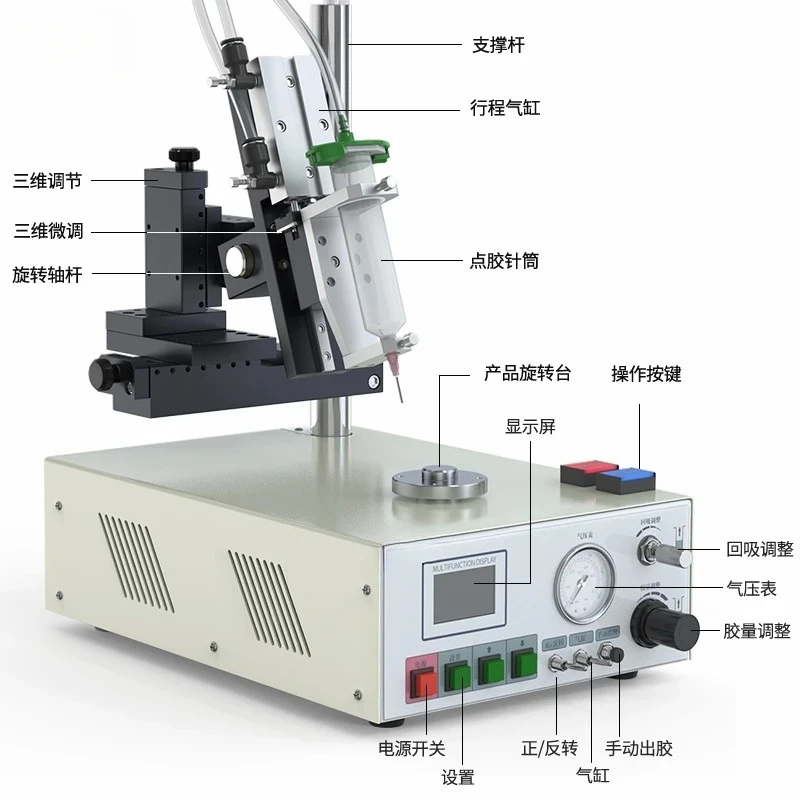 Applicable to  round dispensing machine silicone sleeve intelligent automatic