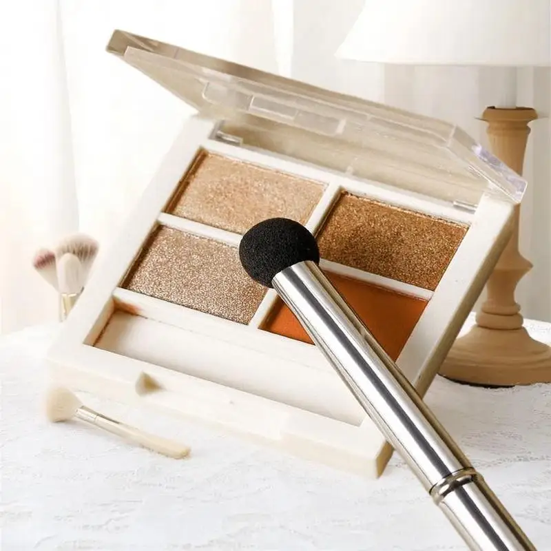 Doppelseitiges Make-up-Pinsel-Set, abnehmbarer Reisekontur-Concealer-Pinsel, Lidschatten, Mischung, Konturpinsel, Gesichtskosmetik-Werkzeuge