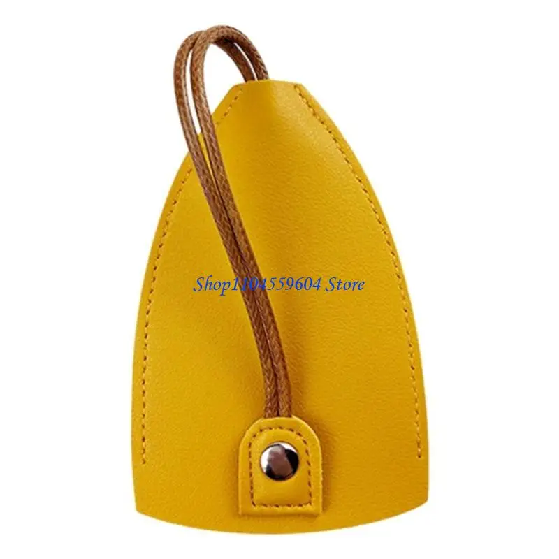 

12QM Стильный вытягивающий рукав в рукаве Bag Bag Bag PU Организаторы ключа защитные ключевые держатель стильный PU -хранение