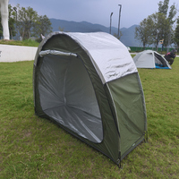 Rainfly-Outdoor Bike Covers Storage Shed Tent, Portable Bicycle Storage Cover, Foldable 210D PU4000 Waterproof Fabric