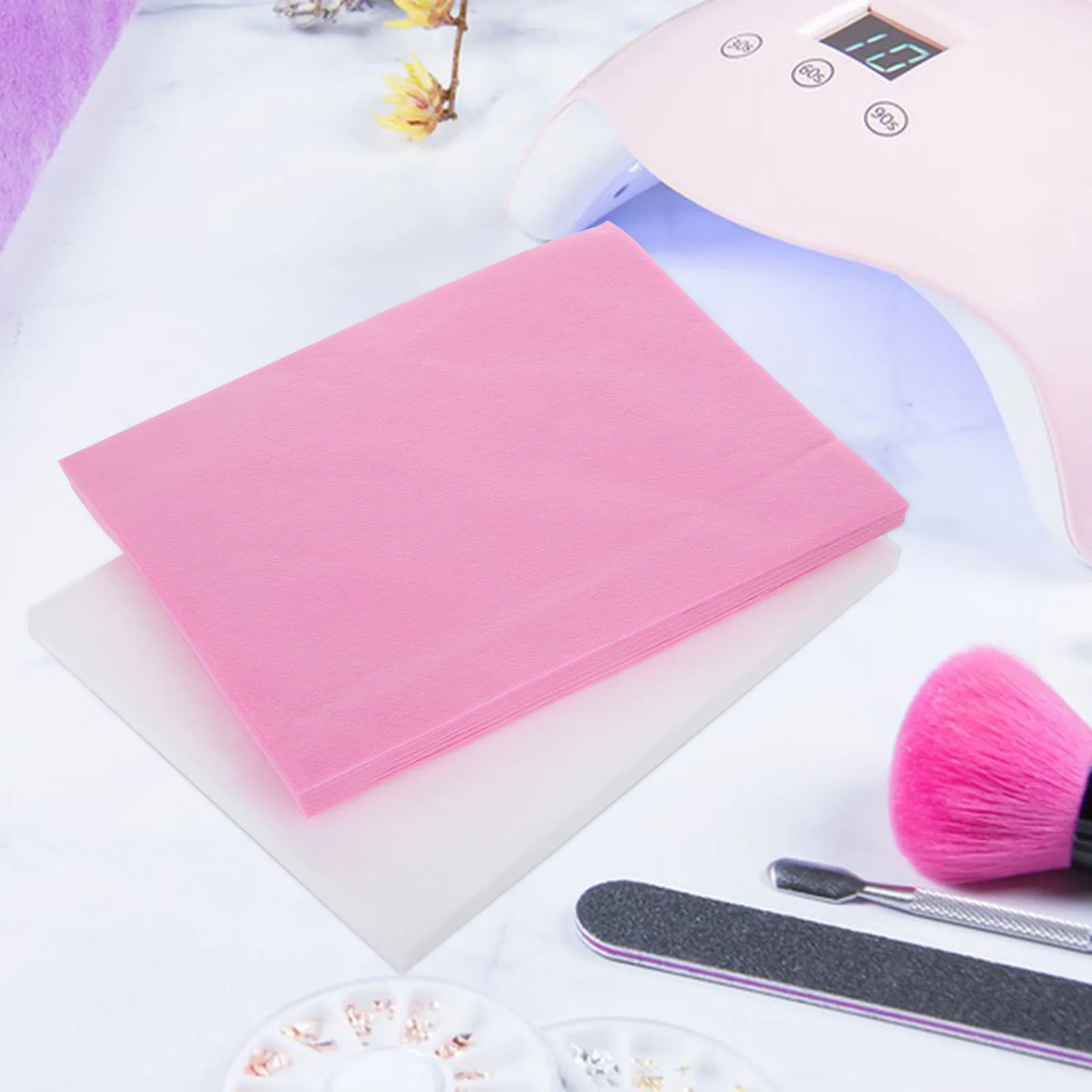 200Pcs Nail Dust Collector Filters Replacement Non-Woven Fabric Filters for Nail Art Tools Dust Vacuum Machine Accessories Salon