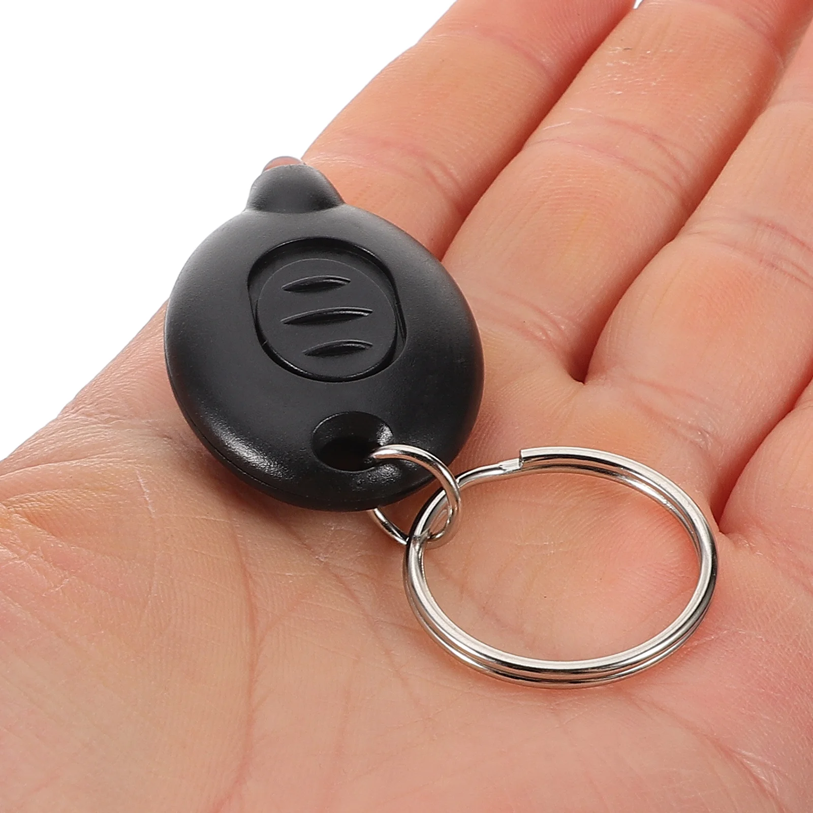 

jojofuny 6pcs Mini Keychain Light LED Flashlight Small Portable Lamp for Camping Hiking Outdoor Abs Black