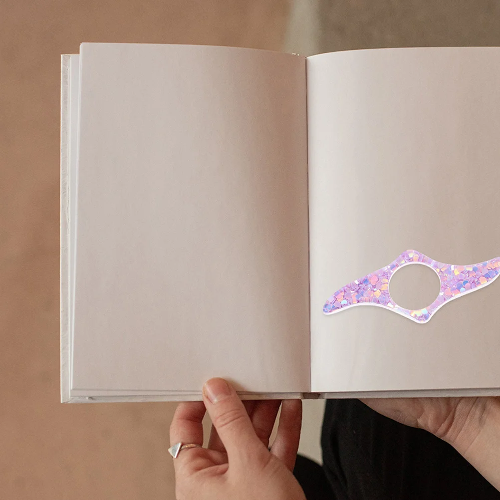 

3pcs Resin Page Holder Thumb Reading Tool Lightweight Portable Book Opener For Travel Camping Office Book Lover Gift, Reading