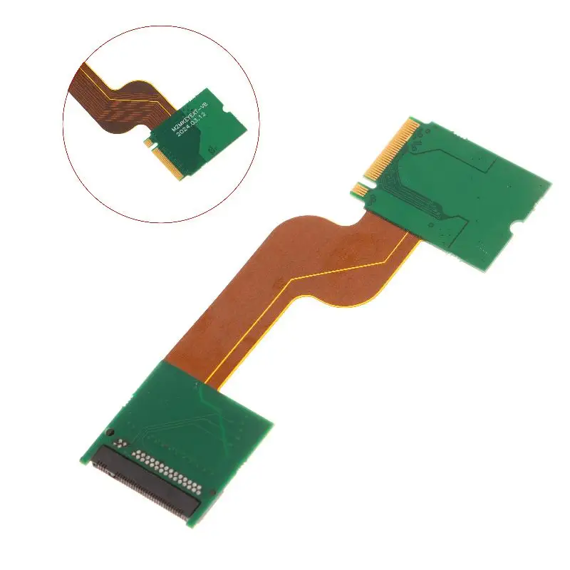 1Pc 스팀 데크 Oled SSD 하드 드라이브 변환 유연한 PCB PCIe4.0 M.2 2230 ~ 2280 케이블 4T 8T 어댑터 모듈