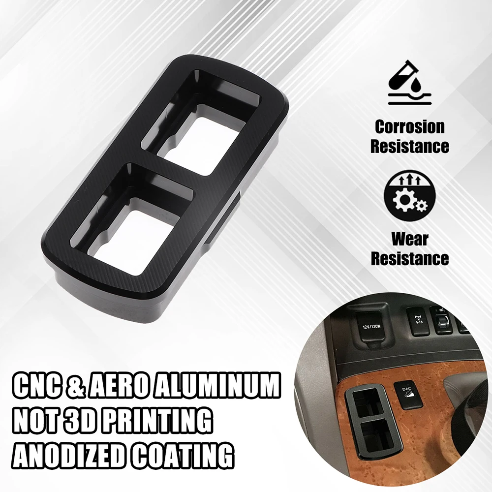 

For Lexus GX470/LX470 Console Dual Switch Plate