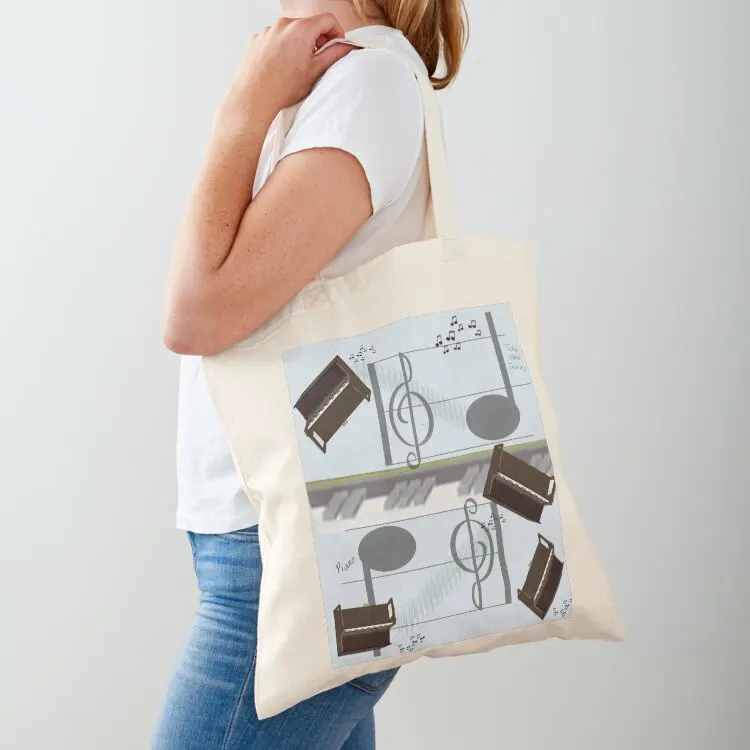 

Tickle Those Ivories Tote Bag shopping cart bags Women bags cute tote bag Gift bags