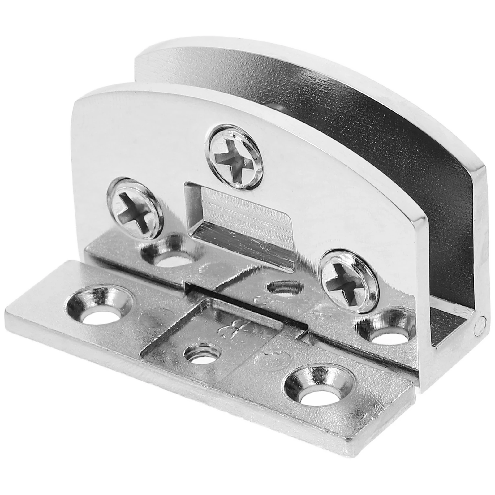 

Punch-free Glass Hinge Stainless Steel Frameless Clamp Cupboard Door Hinges No-drill Tempered Glass Accessories Adjustable Angle