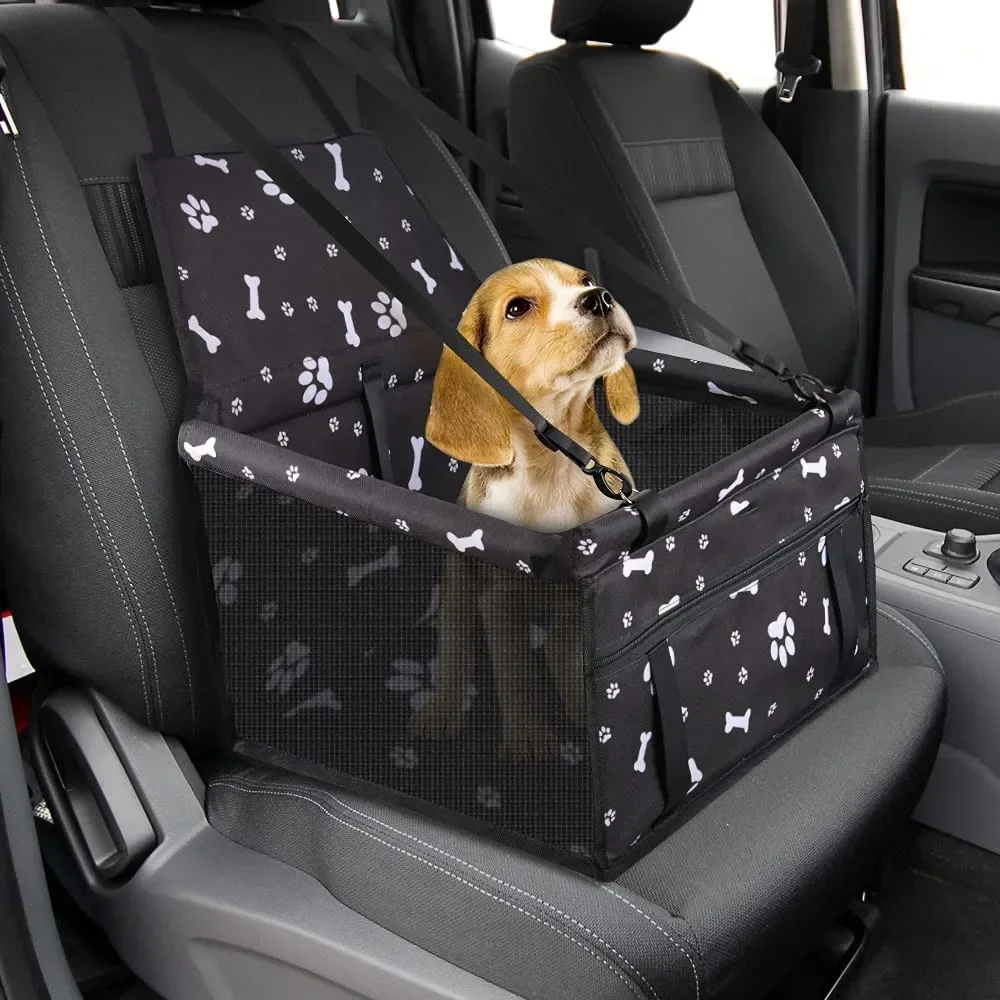 Drop Shipping Waterproof Collapsible Folding Safety Sturdy Pet Puppy Dog Cat Car Seat