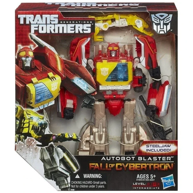 In Stock Takara Tomy Transformers G Series Fall of Cybertron Class V Recorder & Steel Pliers Robot Anime Action Model Toys Gift