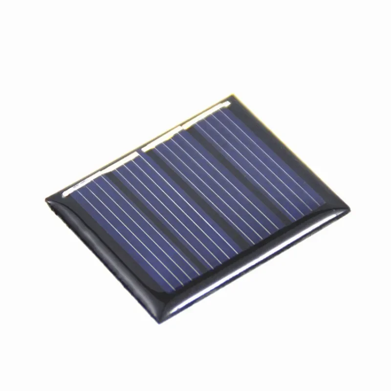 2V Polycrystalline 3*3.6cm Photovoltaic Panel 0.11W Solar DIY Toy Solar Panel Module Outdoor Power Generation