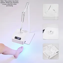 Lampe de séchage UV pour les pieds, haute puissance, aste, lampe de beauté des ongles, gel de peinture, interrupteur au pied, nouveau