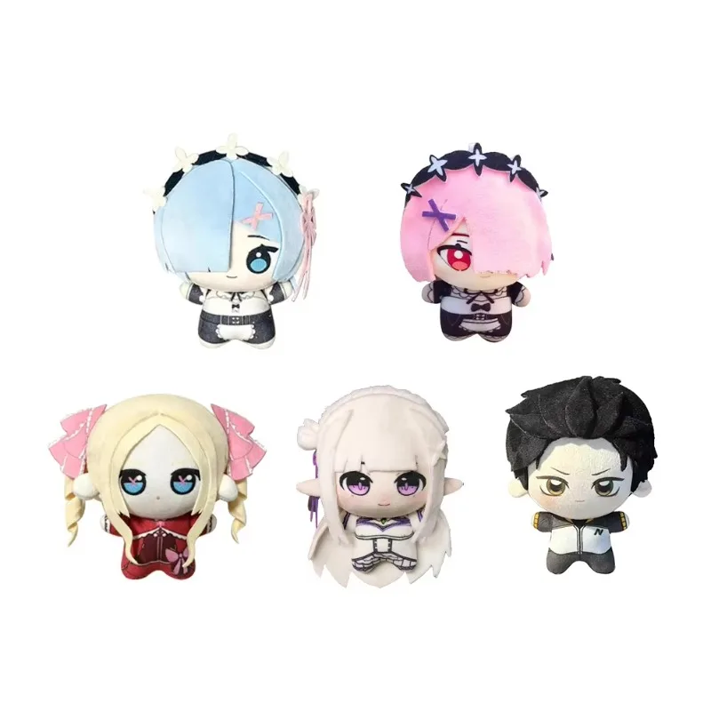 Subaru Natsuki Re:Life in A Different World From Zero 10CM Plush Keychain Plushies Cute Toy Body Plushie Cosplay Birthday Gift