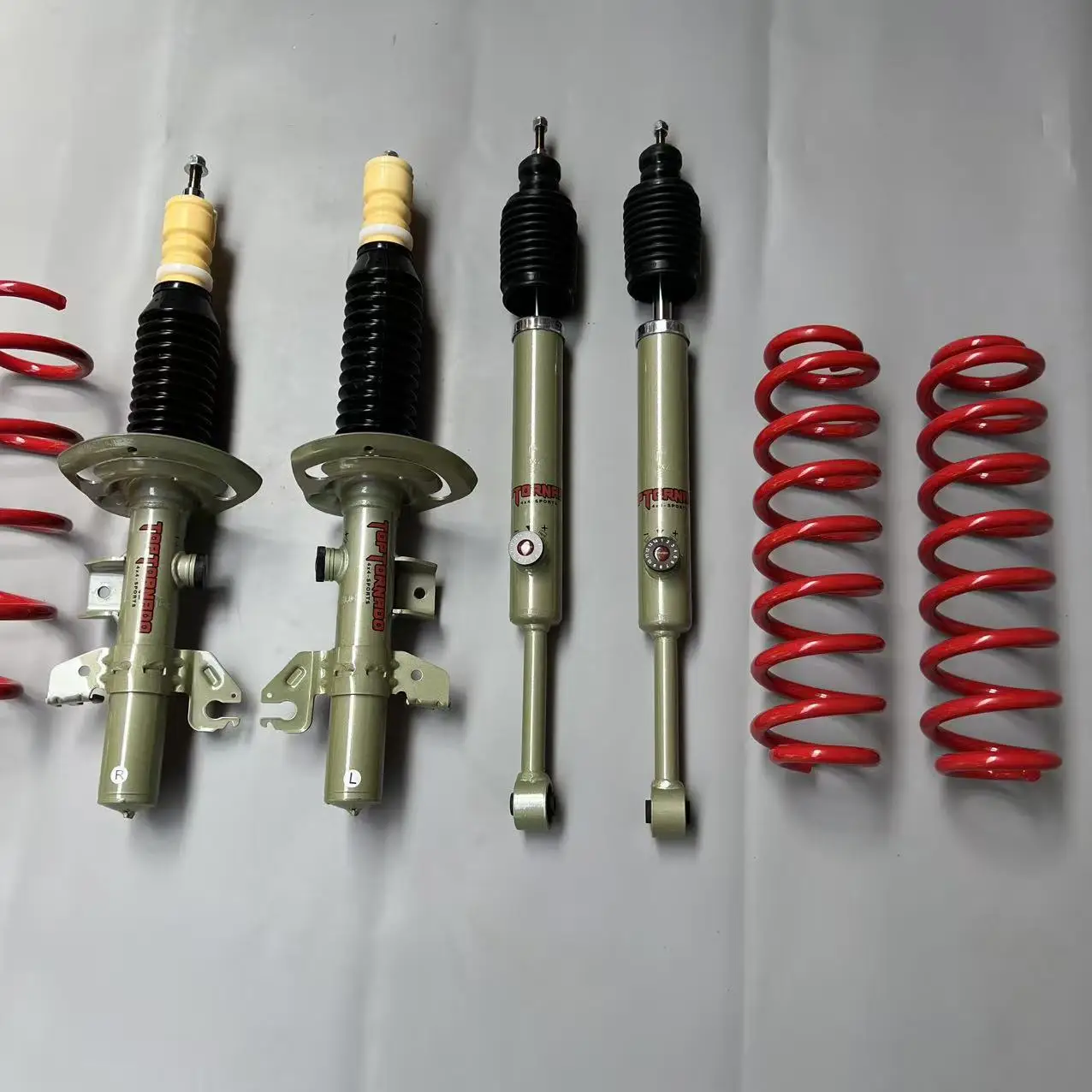 Off Road 2-inch Suspension Lift Kit With 4X4 Soft And Hard Adjustable Shock Absorbers, Suitable For Jeep Cherokee KL