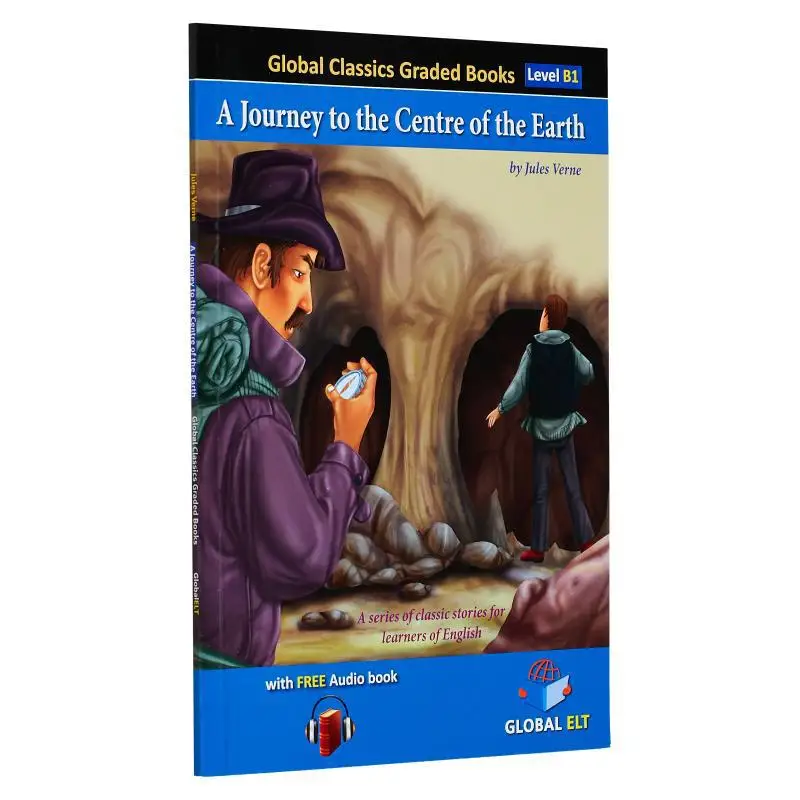 

Global Classics Graded Reader Level B1 Journey To The Centre Of The Earth Jules Verne GLOBAL ELT 9781805370734 Book