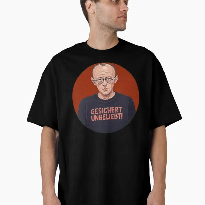Merz Guaranteed Unpopular Caricature T-Shirt