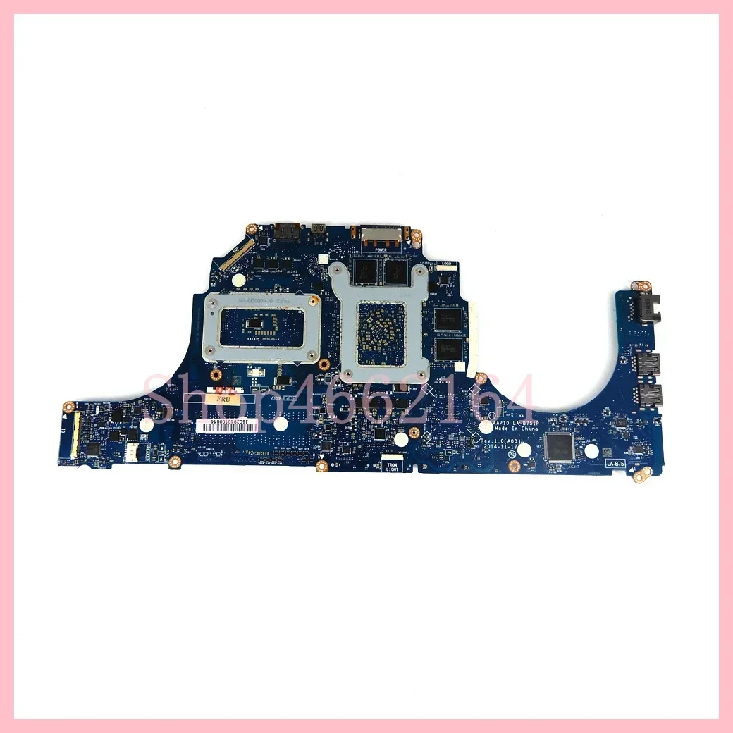 LA-B751P With i7-4710HQ CPU V2G GPU Notebook Mainboard For DELL Alienware 15 R1 17 R2 Laptop Motherboard CN: 0JM7P2 100% Test OK