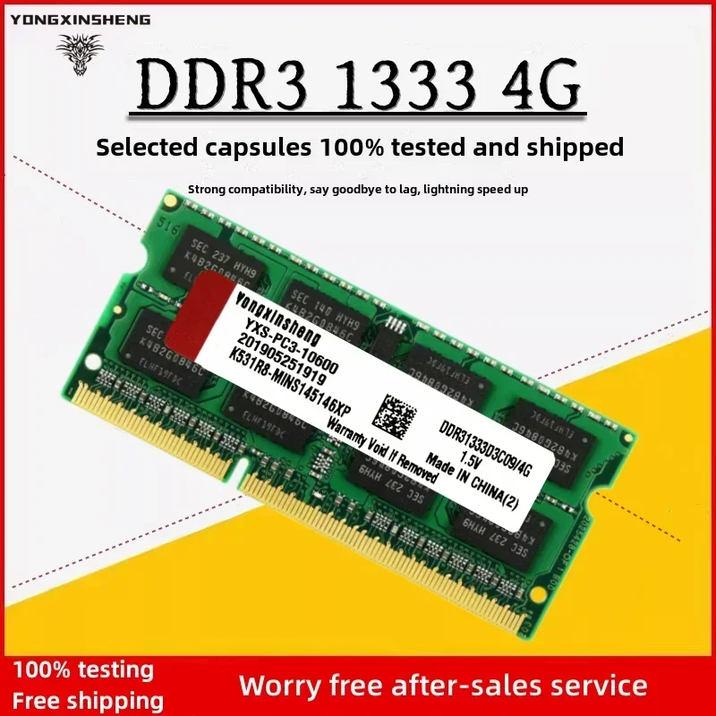 Memoria RAM DDR3 8GB 1866 MHz PC3-14900 SODIMM 204 Pin 1,35V – Per Notebook, Testata E Pronta All'Uso
