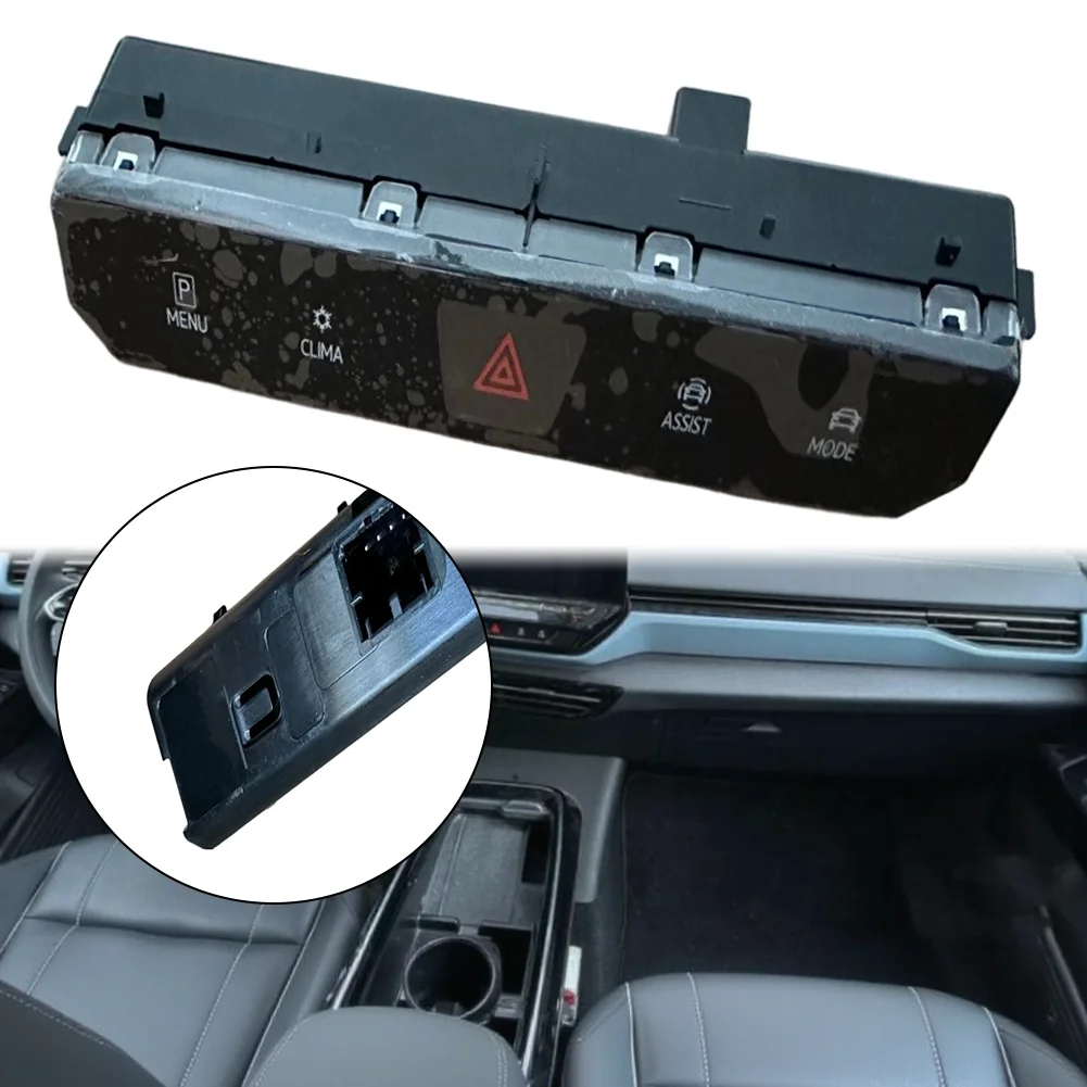 Botón Intermitente 11D925200 para Modelos ID.4, ID.6, ID.4X, ID.6X CROZZ, Interruptor de Clima ABS para Coche, Botón Intermitente de Asistencia, Luces de Coche