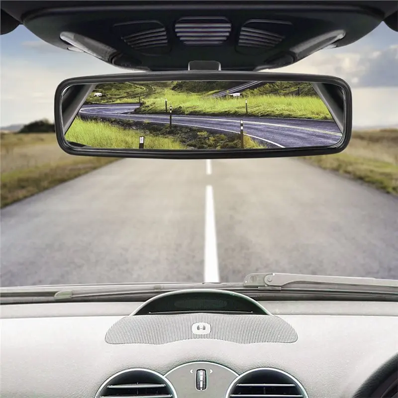 Car Interior Rear View Mirror 814842 360° Rotatable Replacement Fits For 107 206 Citroen C2 Renault 106