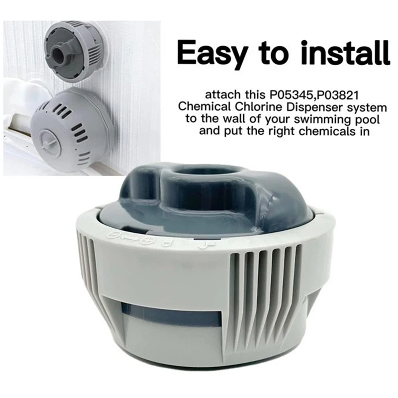Sistema dispensador de cloro para piscinas P05345 P03821, repuesto para spa Lay-Z-Spa y jacuzzi