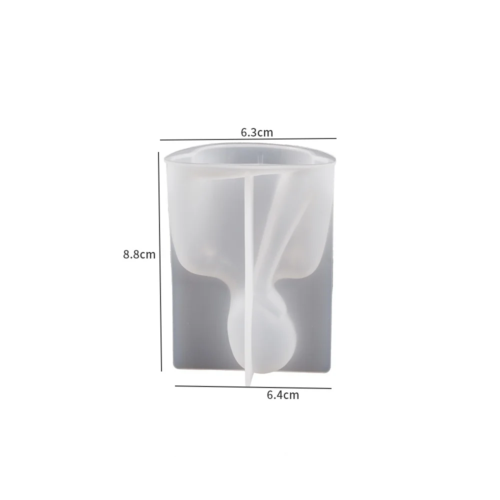 Family Candle Silicone Mold DIY for Cheers Support, Child Mother Father Gypsum Body Crystal Epoxy Resin Mold