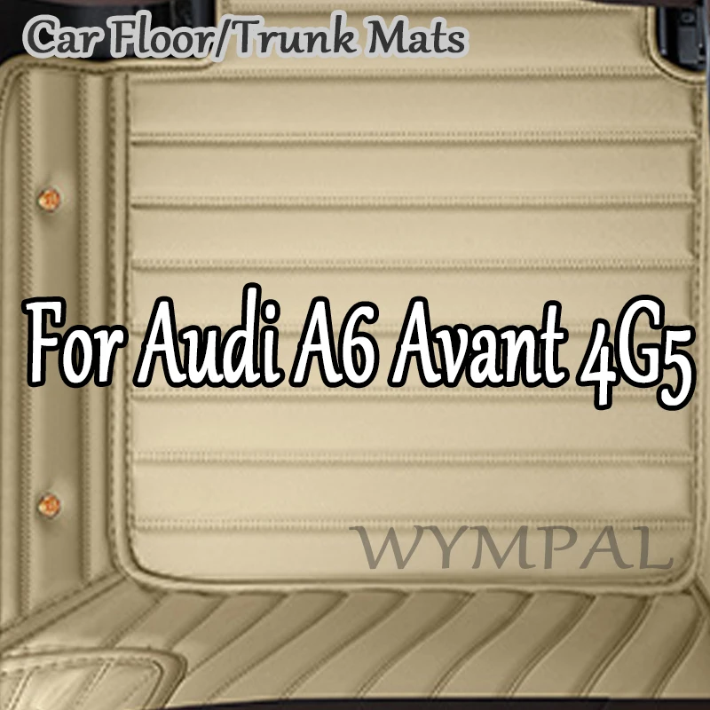 

Luxury Artificial Leather Custom Car Floor Mats for Audi A6 Avant 4G5 4GD C7 A6 Allroad 4GH 4GJ 2007-2018 Year Interior Details