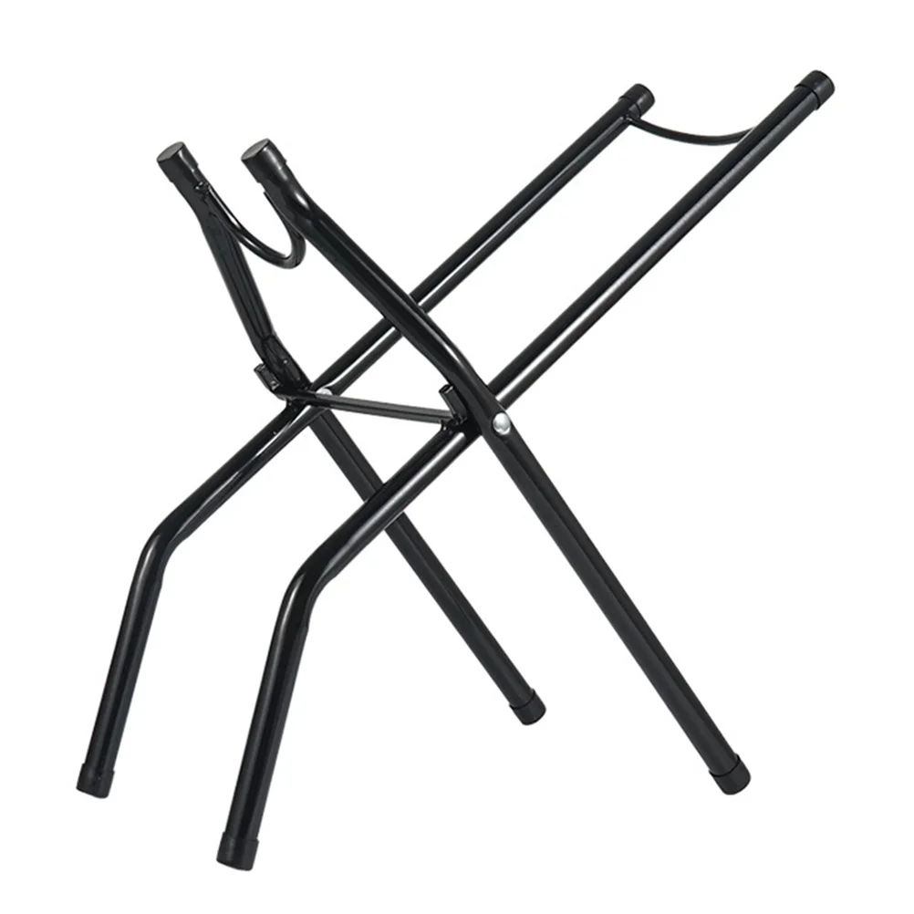 

Folding Water Bucket Stand Sturdy Black Portable Bracket for Camping Outdoor Drinking Water Jug Rack Holder Purified Bottle