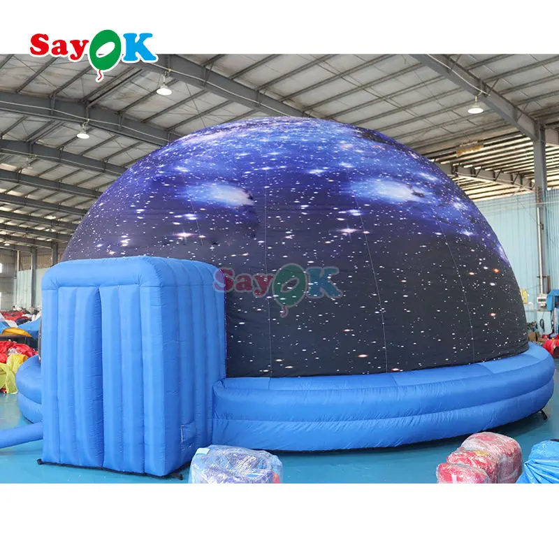 SAYOK Inflatable Planetarium Dome Tent Starry Sky Inflatable Planetarium Projection Dome Tent for Cinema Kids School Teaching