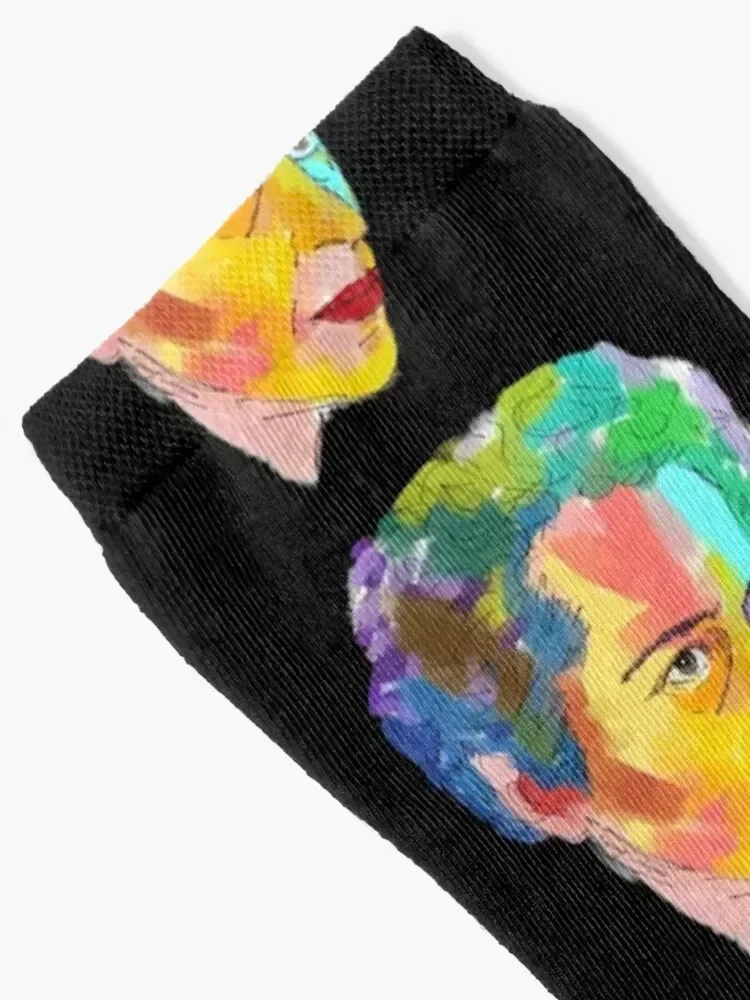 Hannah Arendt abstract painting Socks gym Stockings man Soccer Socks Men Women's