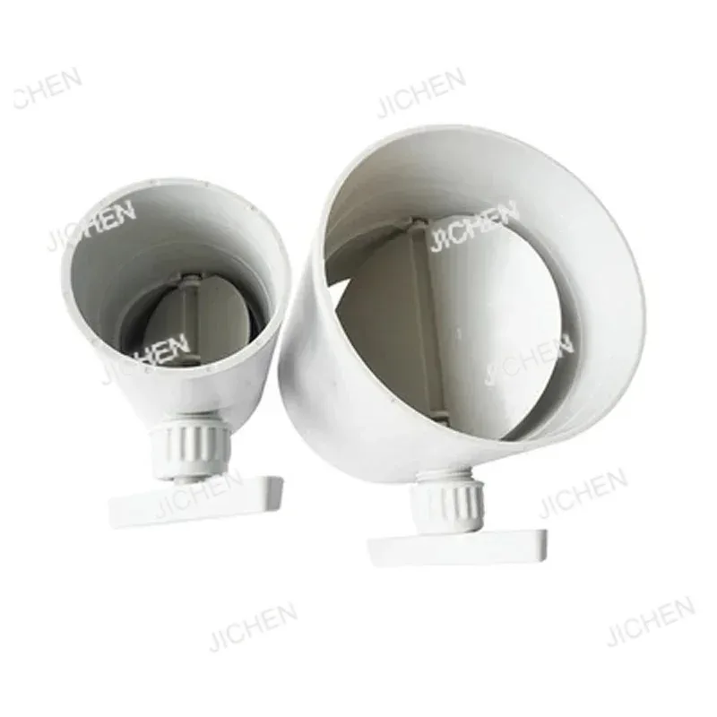 

ABS & PVC Pipe Air Valve with Regulating Check Valve & Manual Round Switch (Adjustable Air Volume Control, Durable)