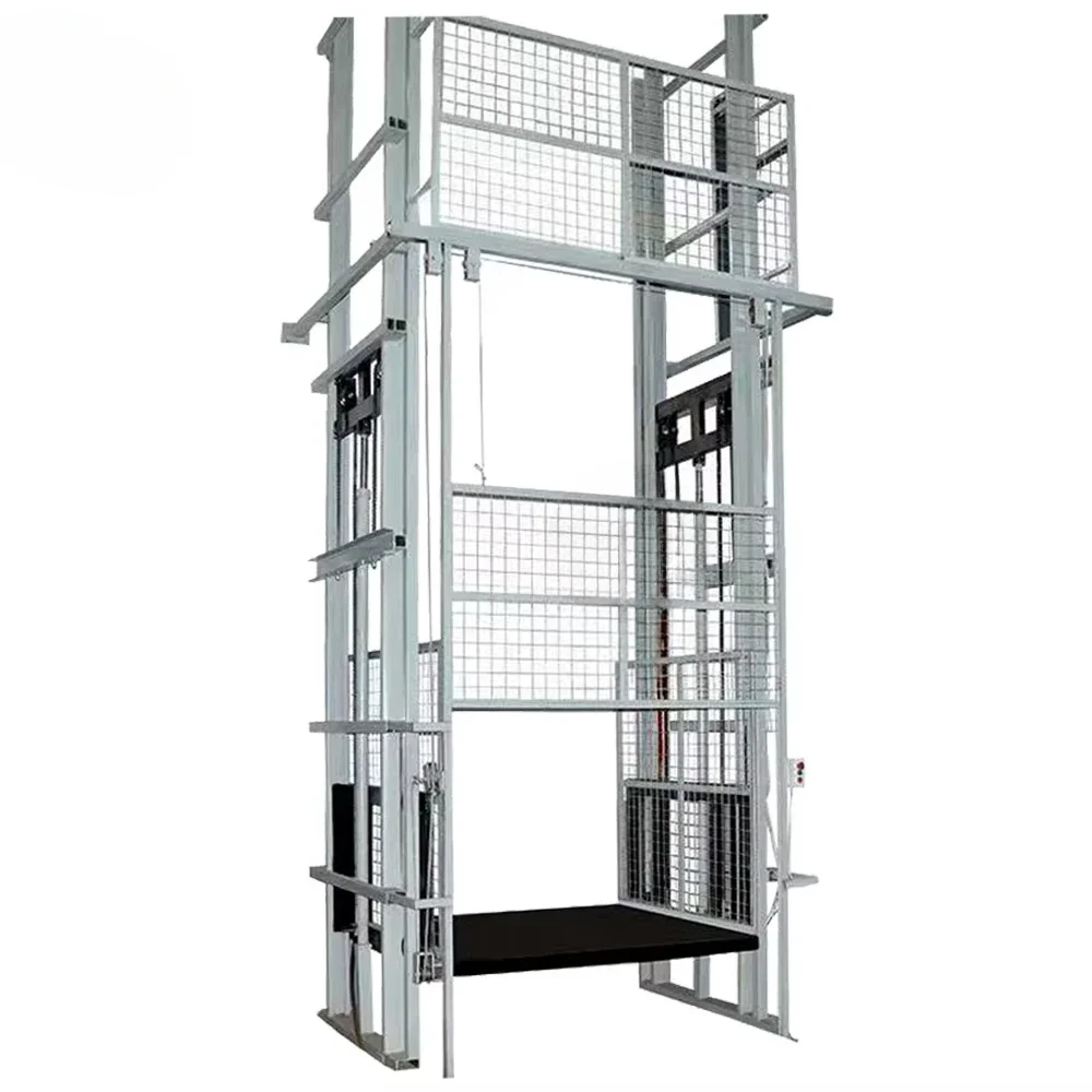 Continuous Transport High Efficiency Cargo Lift Vertical Reciprocating Lift Conveyor cargo elevator lift