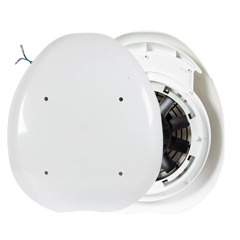 Universal Roof Vent Fan Round Mushroom Exhaust Fan for Ambulance Van Camper RV Conversion