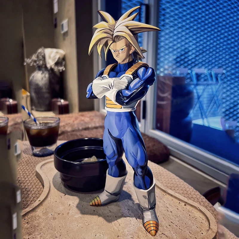 32cm CT Toy Trunks Figures Torankusu Figurine Dragon Ball Anime Figure Comic Version Model Statue Collection Ornament Boy Gift