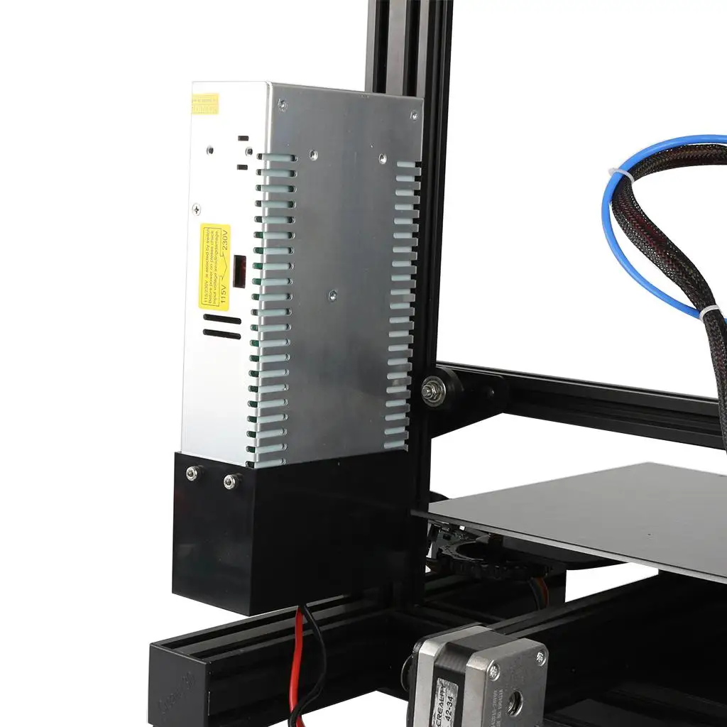 

Regulated Switching Power Supply 24V 15A Metal Case Power Converter with Overload Protection for Ender 3 3D Printer