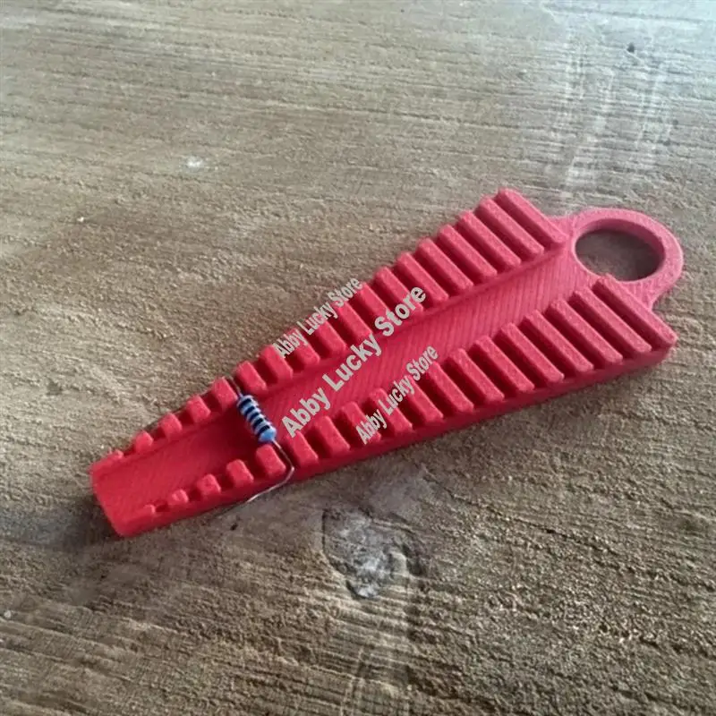 

Многофункциональные портативные гибки резисторов, инструмент для гибки резисторов «сделай сам», поддерживает 6,3 + 10 мм, черный-A79U