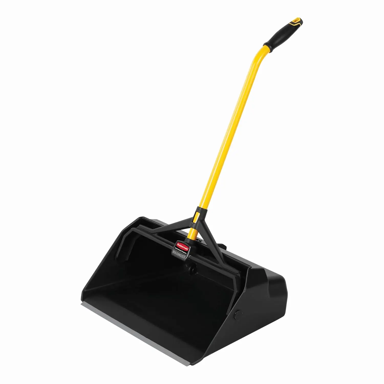 

Heavy Duty Upright Dust Pan with Large Capacity, Ergonomic Handle for Indoor/Outdoor Use
