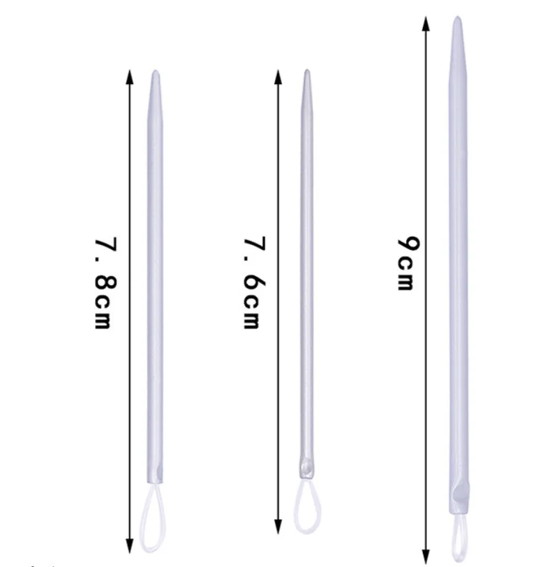 3PCS/Set Nylon Wire Knitting Needles Yarn Sewing Needles Apparel Sewing & Fabric Art Craft Big Eye Wool Thick Knitter