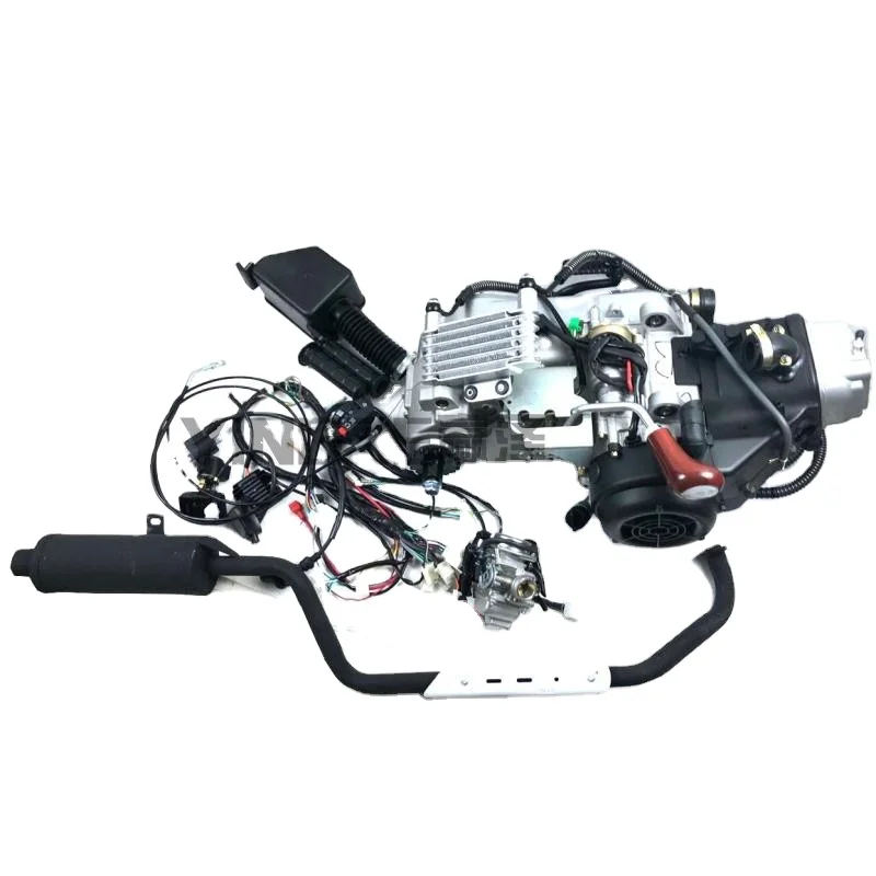 

150-200CC GY6 Go Kart Karting Four Wheel ATV Air Cooled Oil Cooling Motorcycle CVT Reverse Gear Engine With Exhaust