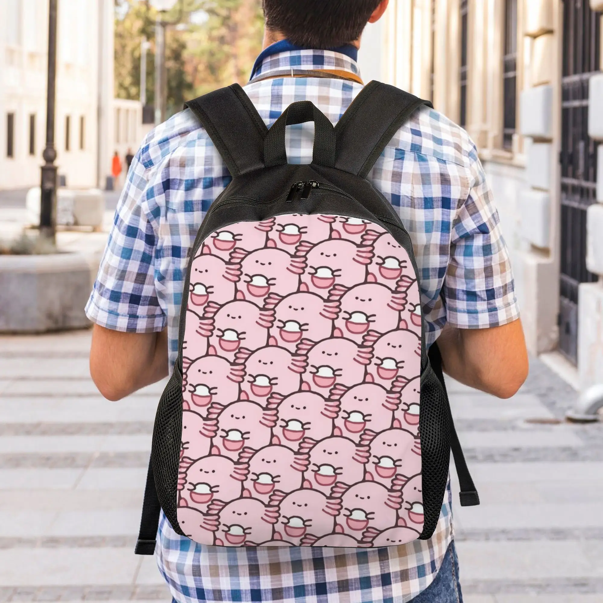 

Back to school season Clefairy Schoolbag Pokemon For Men Women Personalised Backpack