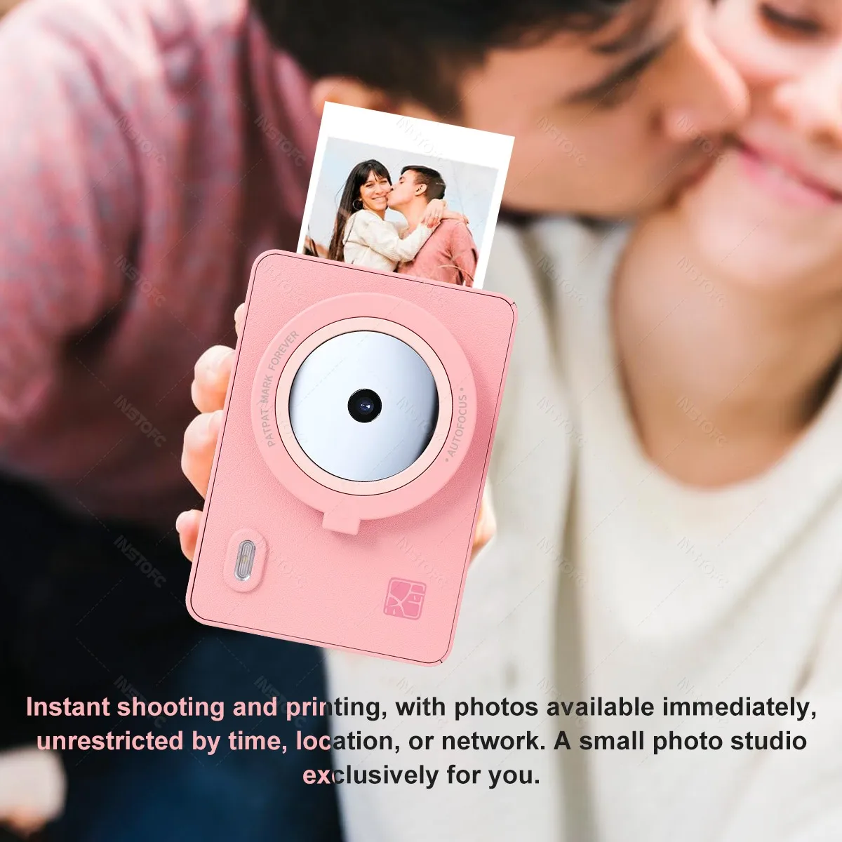 HPRT Z5/Z5S Portable Mni Mobile Pocket Printer Bluetooth Wireless Photo with Zink Technology 2x3 Inch Color Photo Paper Maker