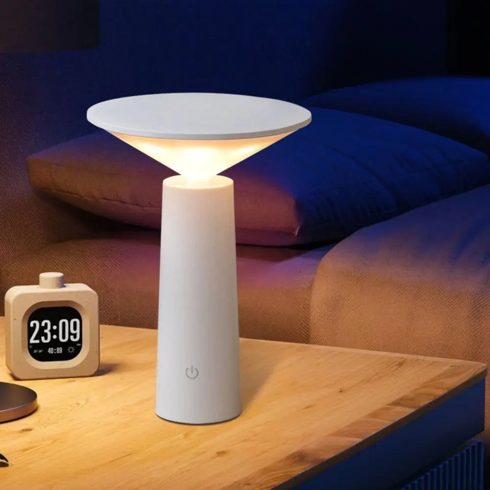 Dimmable Brightness Smart LED Night Light One-touch Control Swing Your Head Back and Forth USB LED Table Lamp