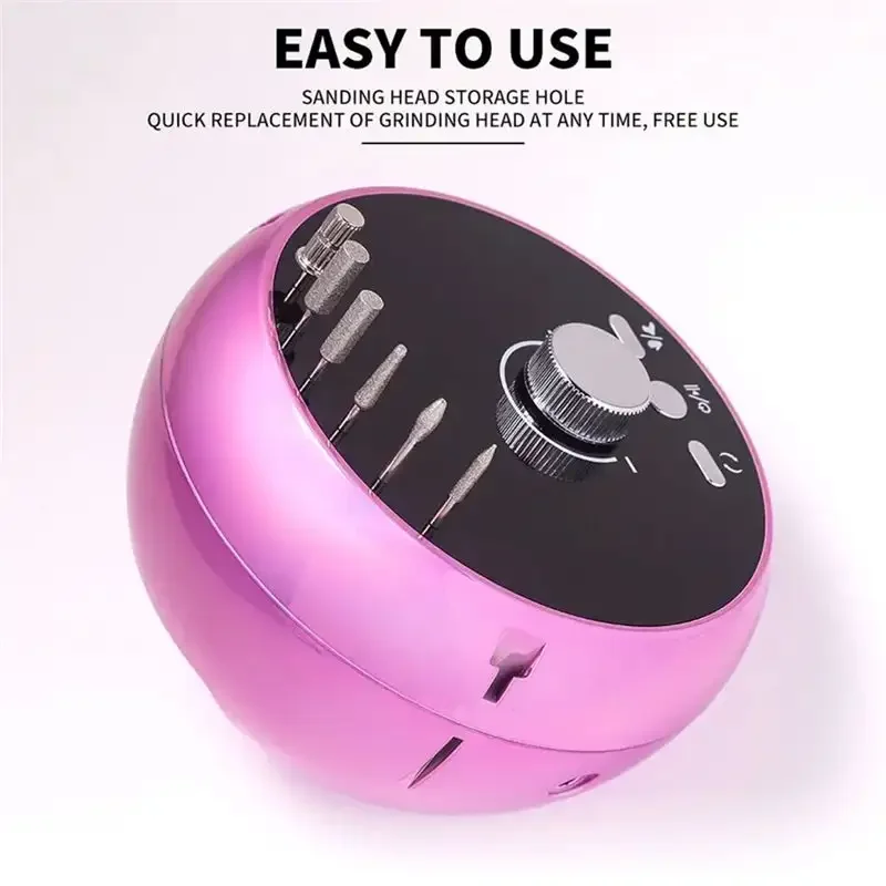 45000回転ネイルポリッシャー203電動ネイルポリッシャーライトマニキュアリムーバー研磨機